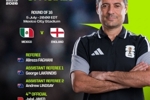 世界杯1/8决赛墨西哥VS英格兰裁判安排：澳大利亚裁判法加尼执法