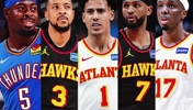 多尔特被交易至老鹰，NBA老鹰队新赛季首发五虎战力如何？